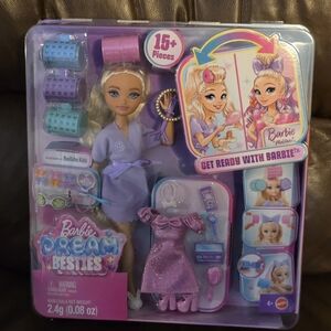 Barbie Dream Besties Doll with Pink and Purple Accessories